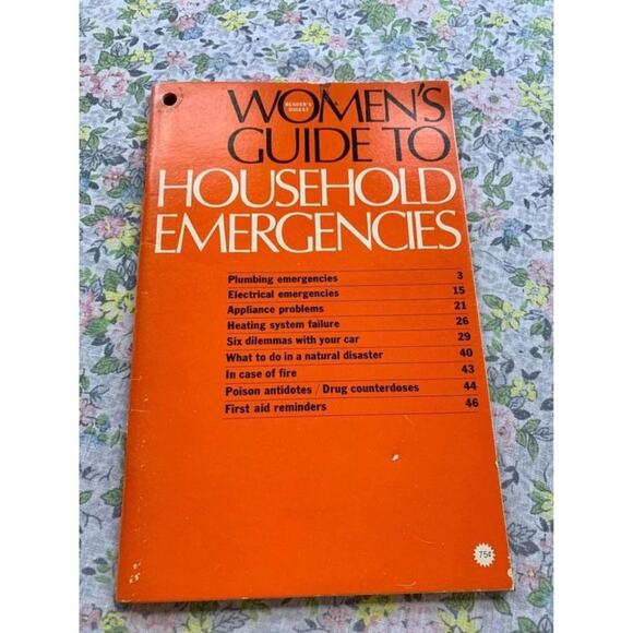 1977 Reader’s Digest - Woman’s Guide to Household Emergencies - Picture 1 of 7